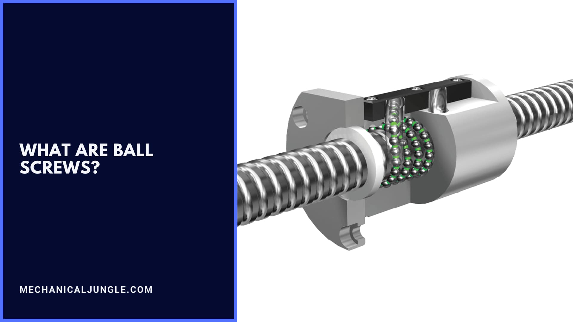 What Are Ball Screws?