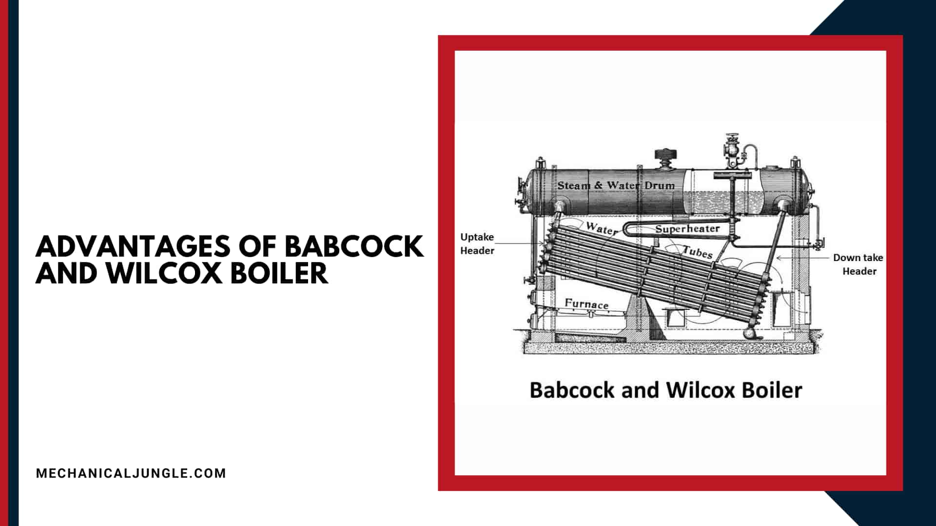 Advantages of Babcock and Wilcox Boiler