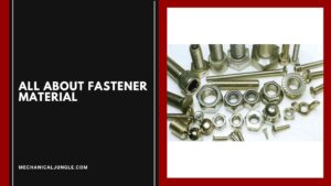 All About Fastener Material