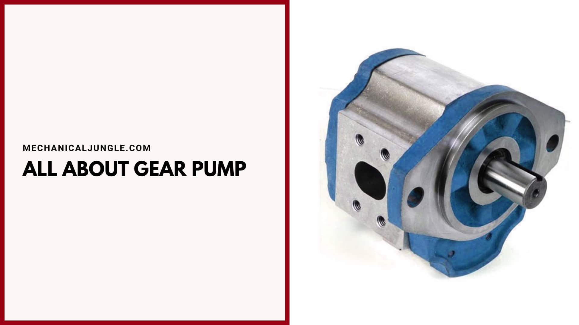 All About Gear Pump