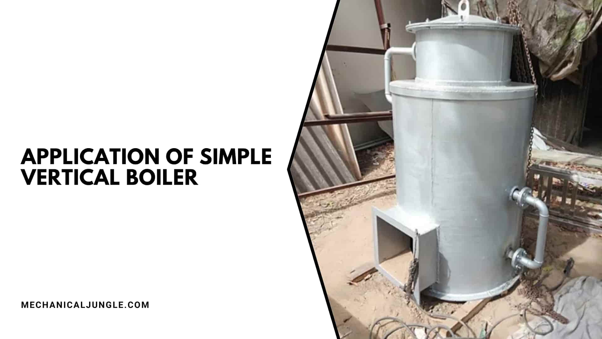 Application of Simple Vertical Boiler