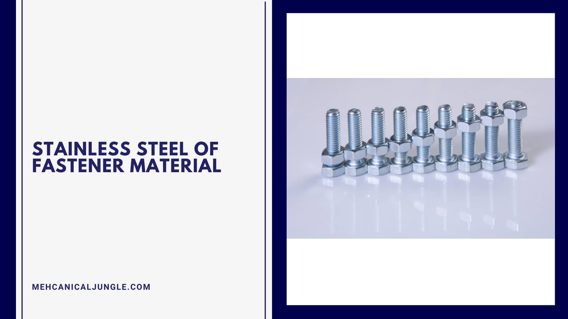 Stainless Steel of Fastener Material