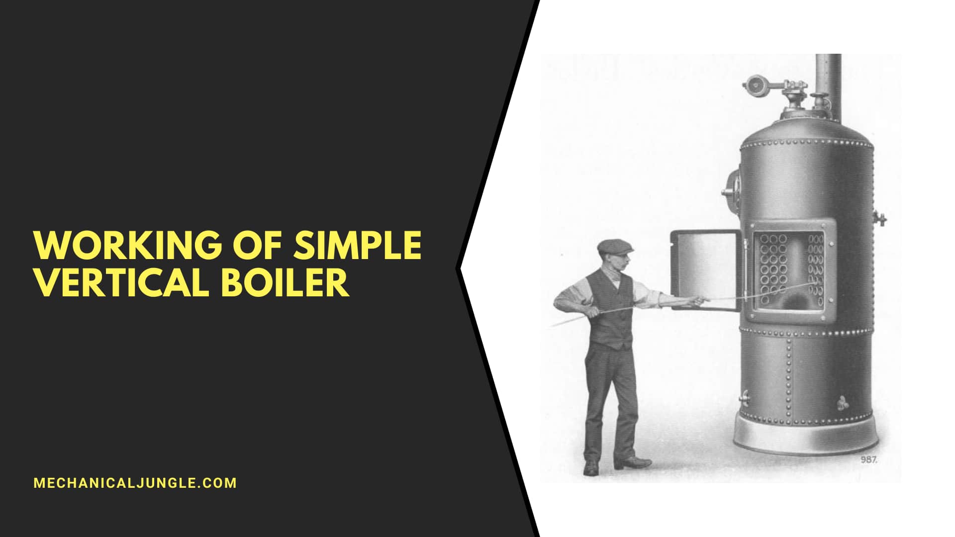Working of Simple Vertical Boiler