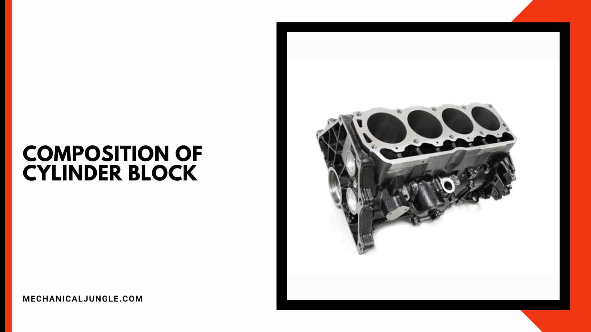 Composition of Cylinder Block