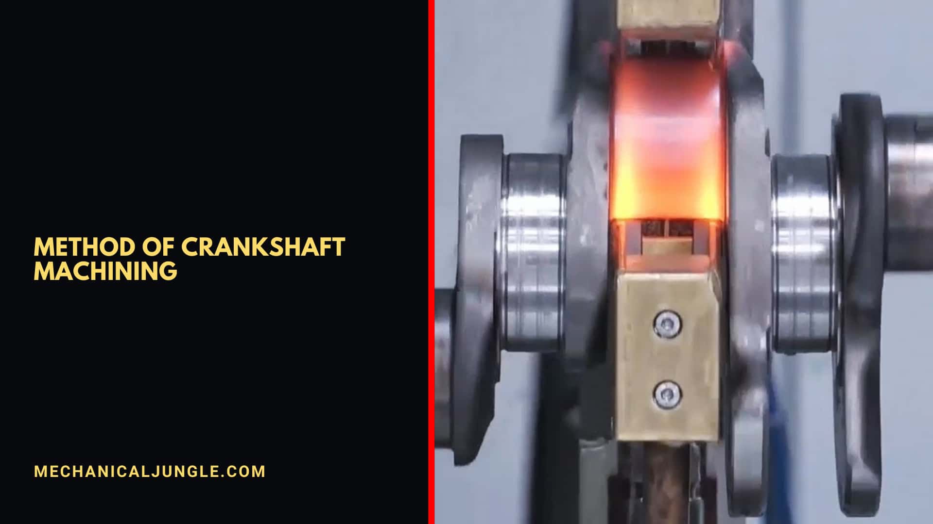 Method of Crankshaft Machining