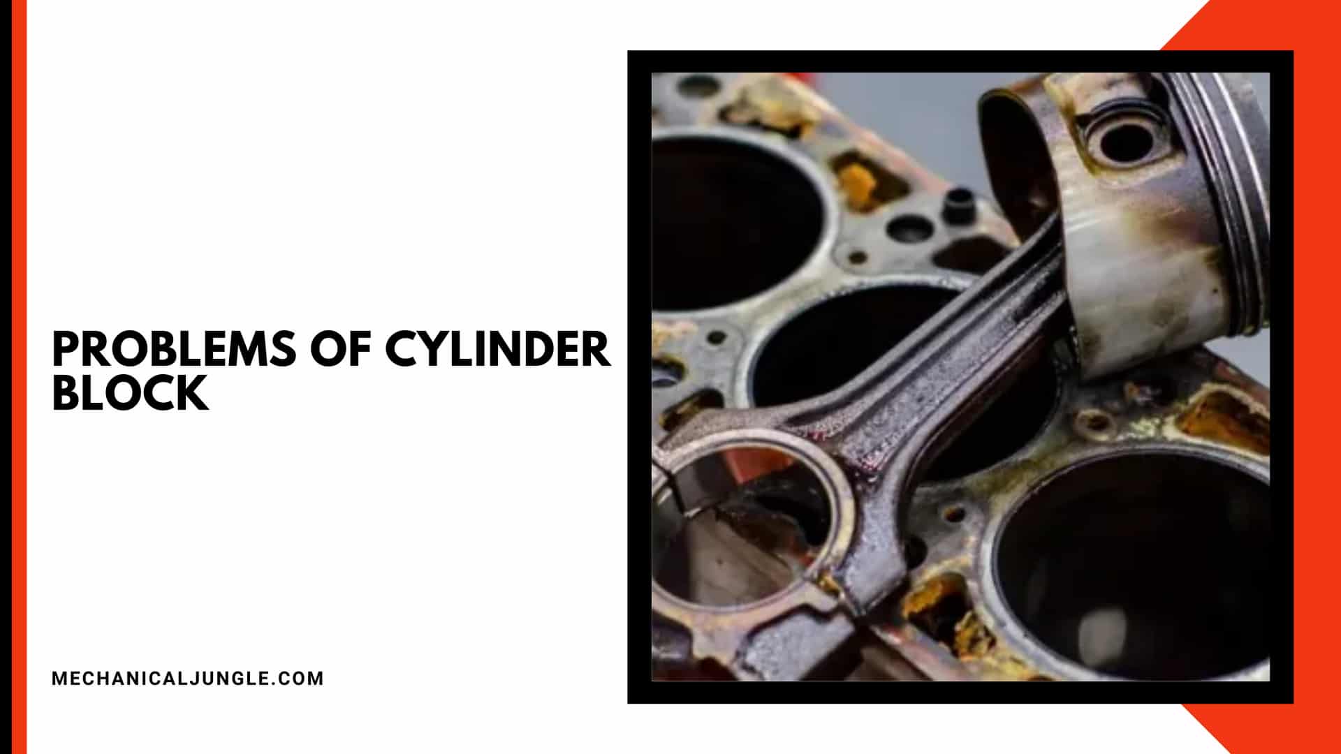 Problems of Cylinder Block