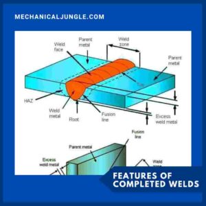 Features of Completed Welds