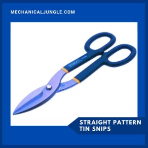 Straight Pattern Tin Snips