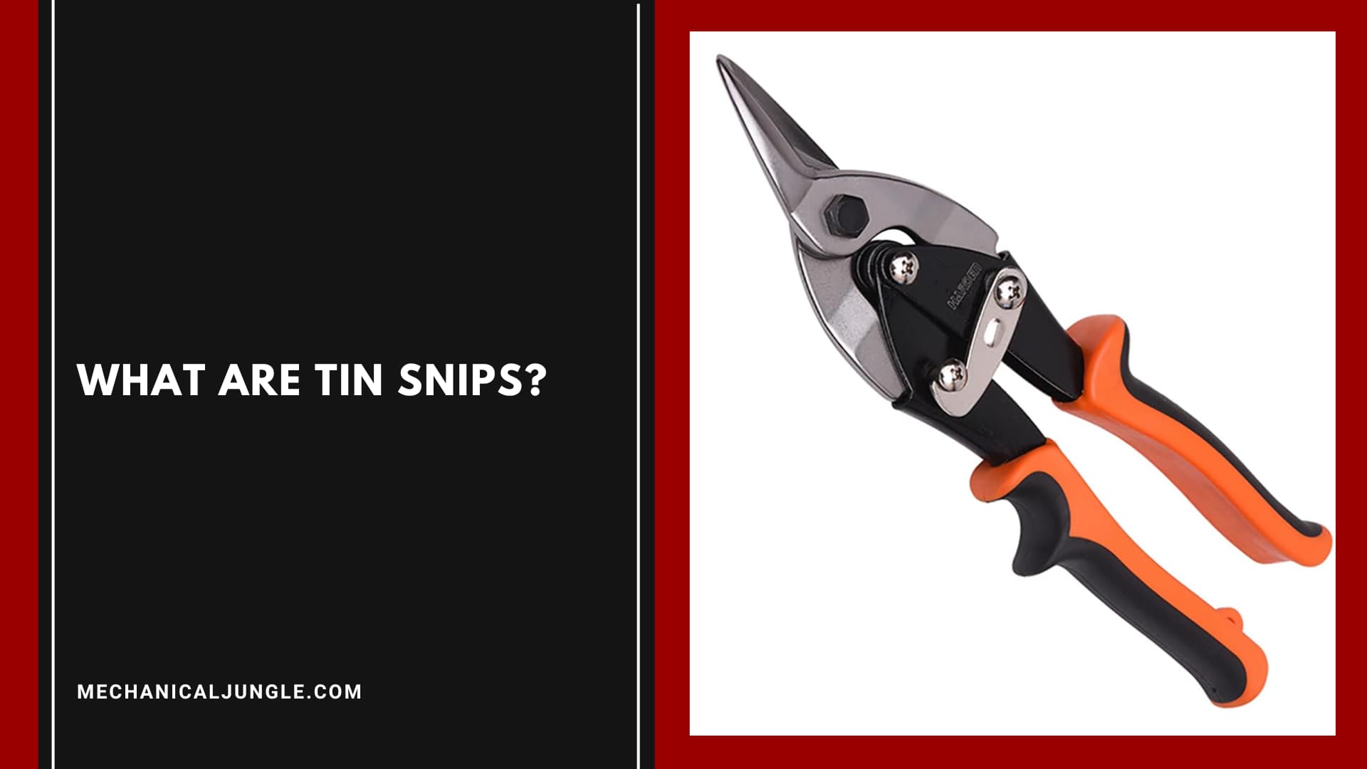 What Are Tin Snips?