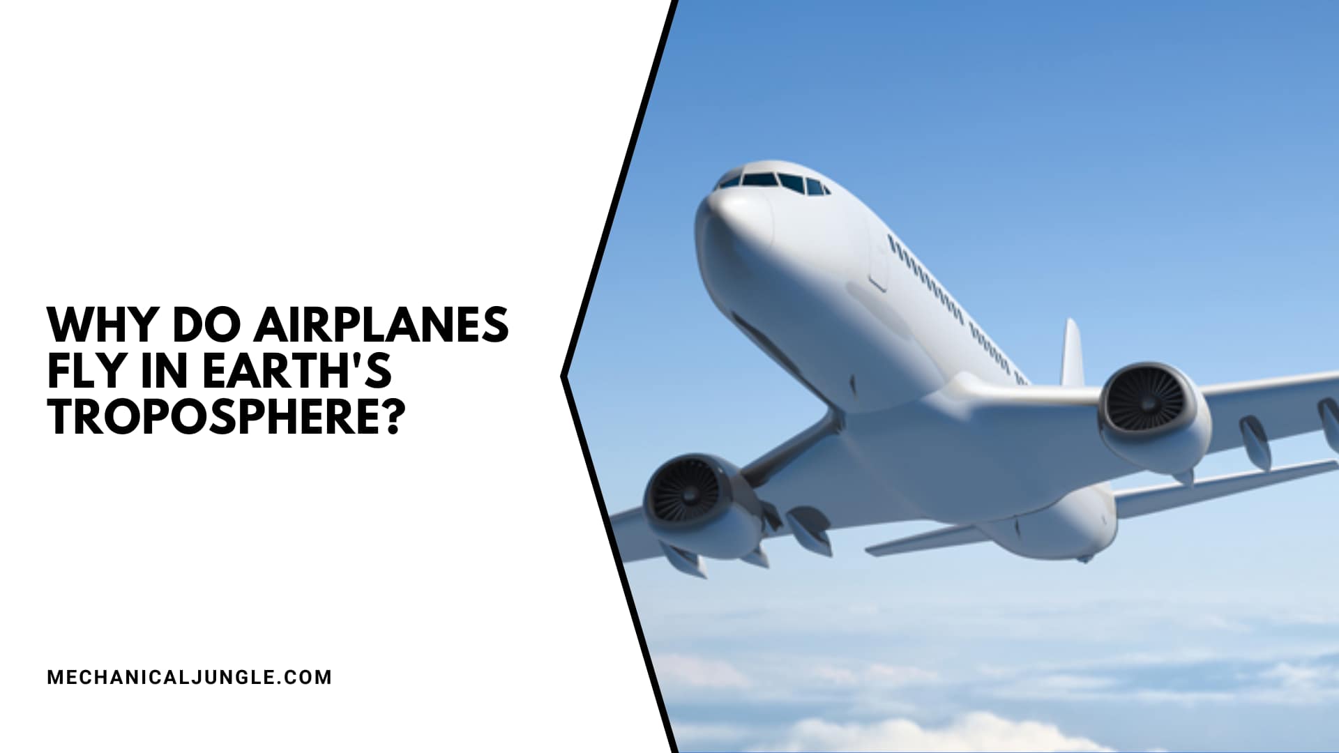 Why Do Airplanes Fly in Earth's Troposphere?
