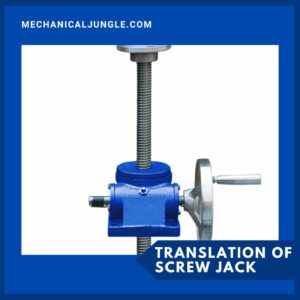 Translation of Screw Jack