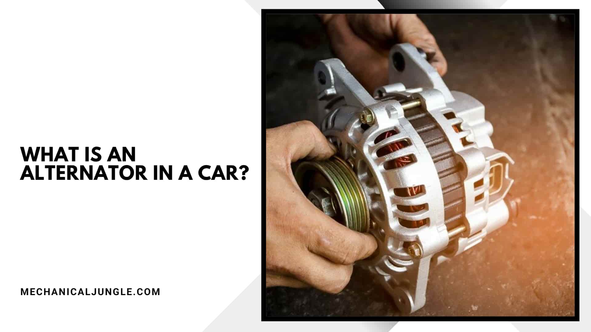 What Is an Alternator in a Car?