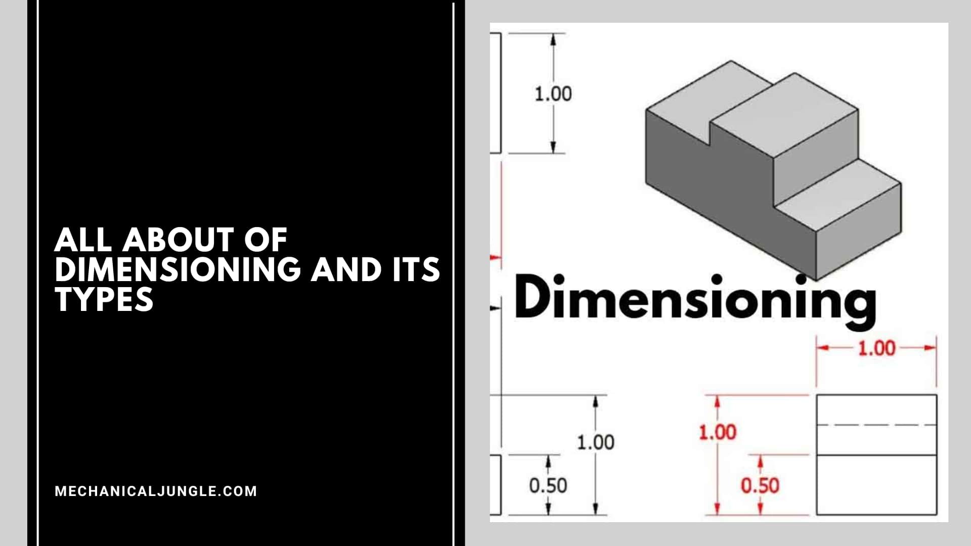 all about of Dimensioning and Its Types
