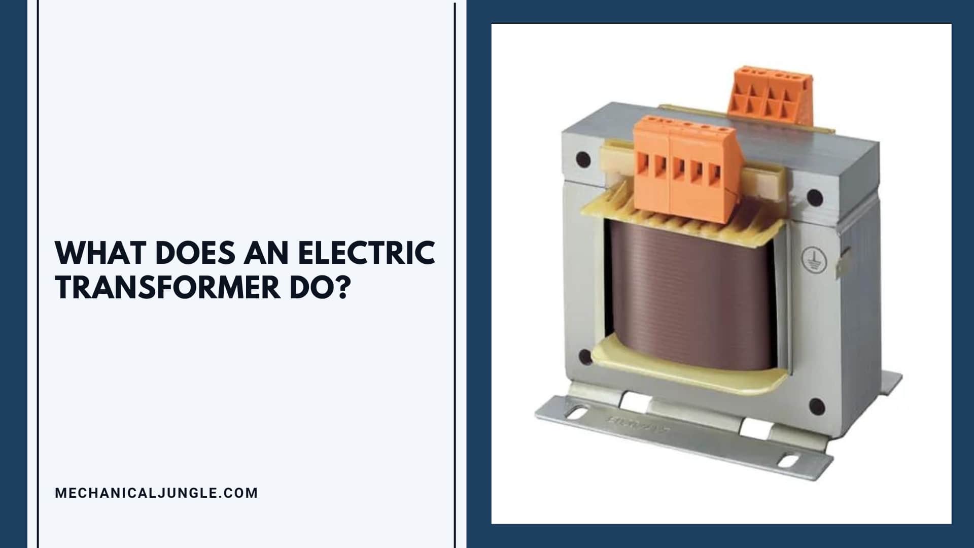 What Does an Electric Transformer Do?