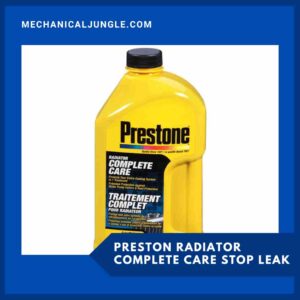 Preston Radiator Complete Care Stop Leak