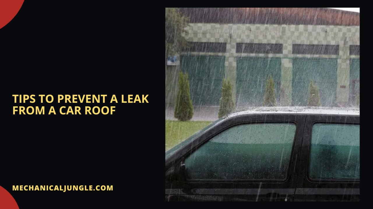 Tips to Prevent a Leak from a Car Roof