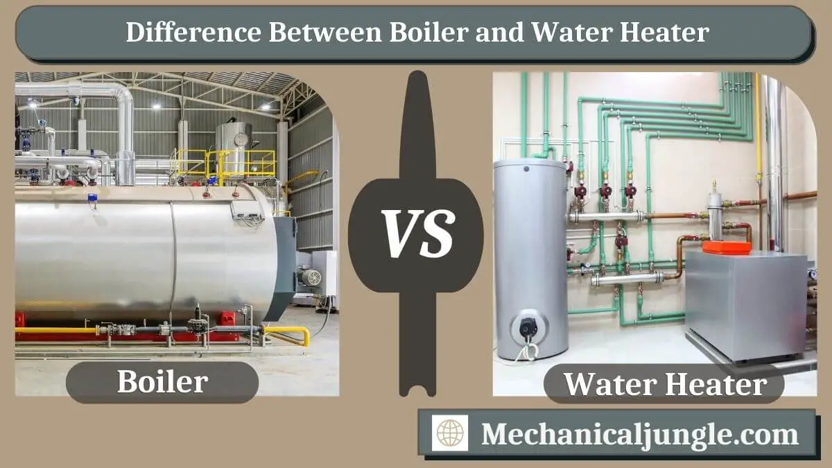 What Is the Difference Between Boiler and Water Heater