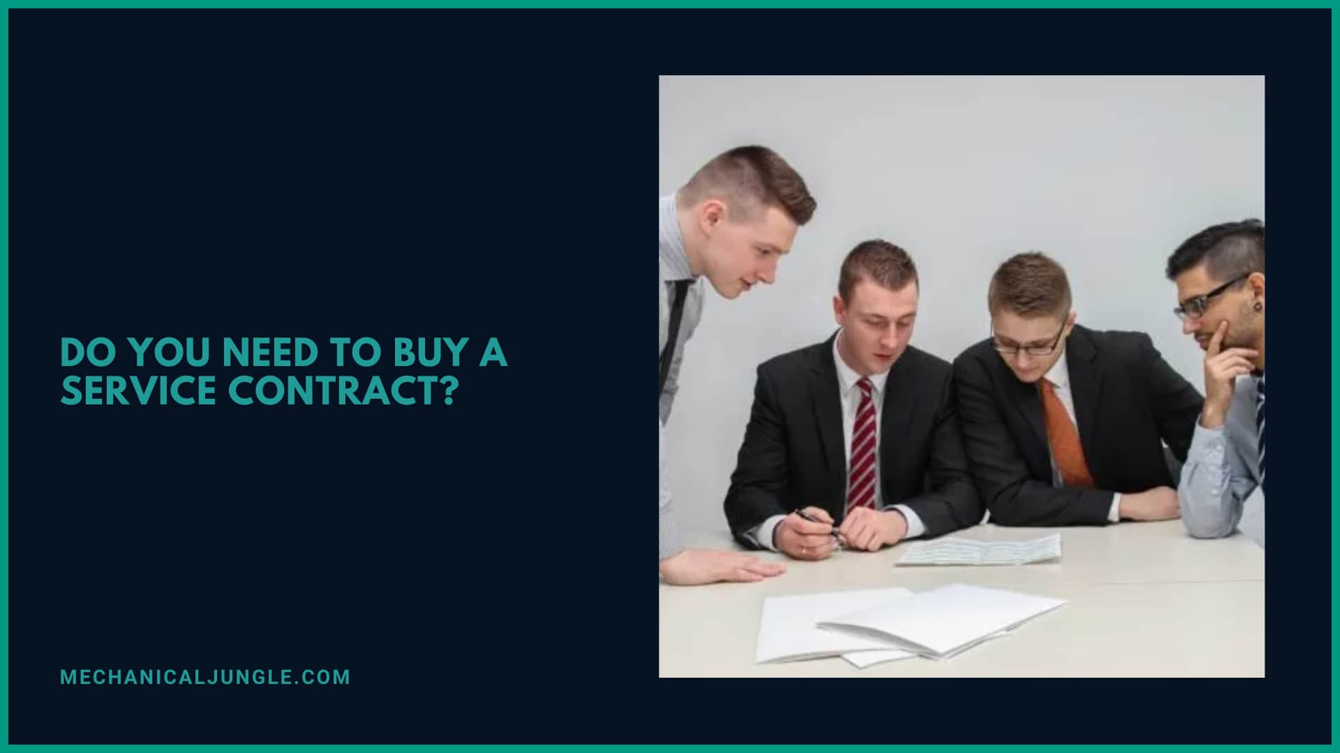 Do You Need to Buy a Service Contract?