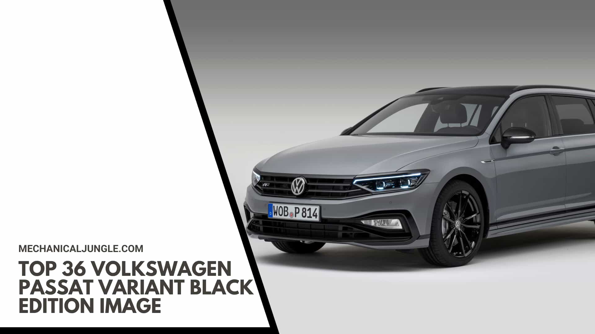 Top 36 Volkswagen Passat Variant Black Edition Image