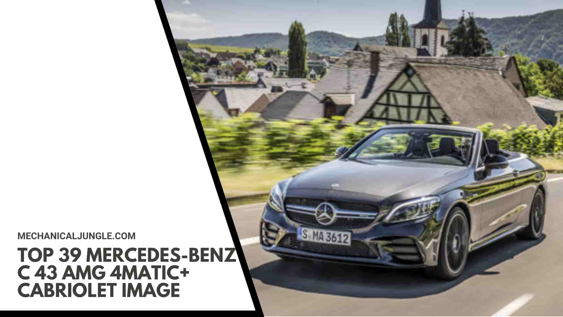 Top 39 Mercedes-Benz C 43 AMG 4MATIC+ Cabriolet Image