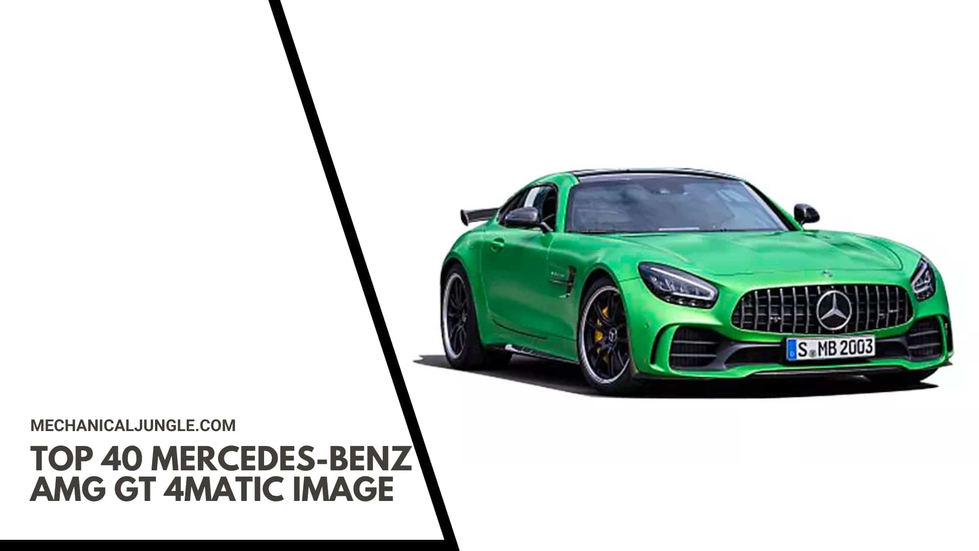 Top 40 Mercedes-Benz AMG GT 4MATIC Image