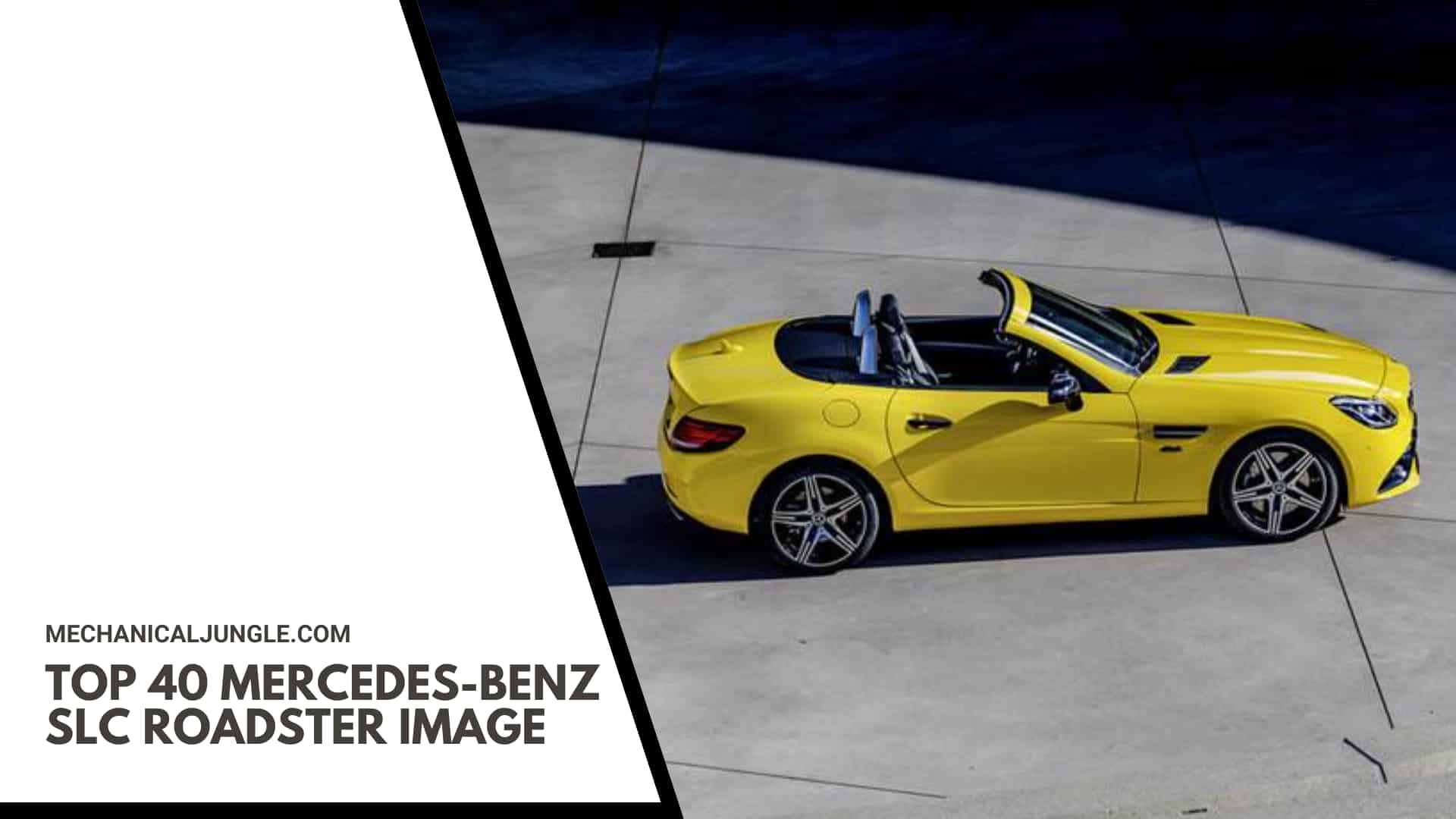 Top 40 Mercedes-Benz SLC Roadster Image