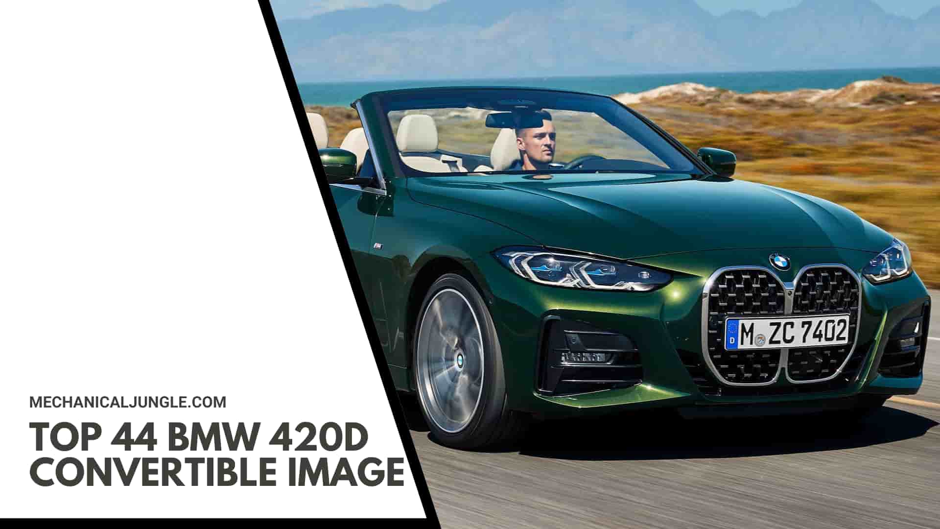 Top 44 BMW 420d Convertible Image