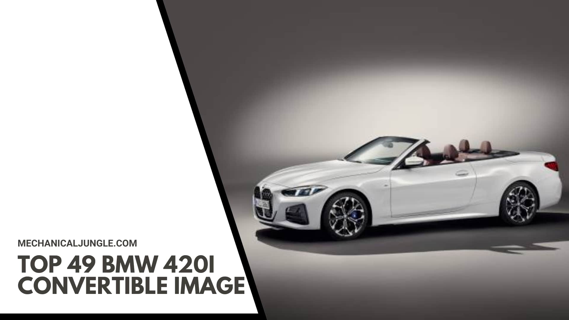 Top 49 BMW 420i Convertible Image