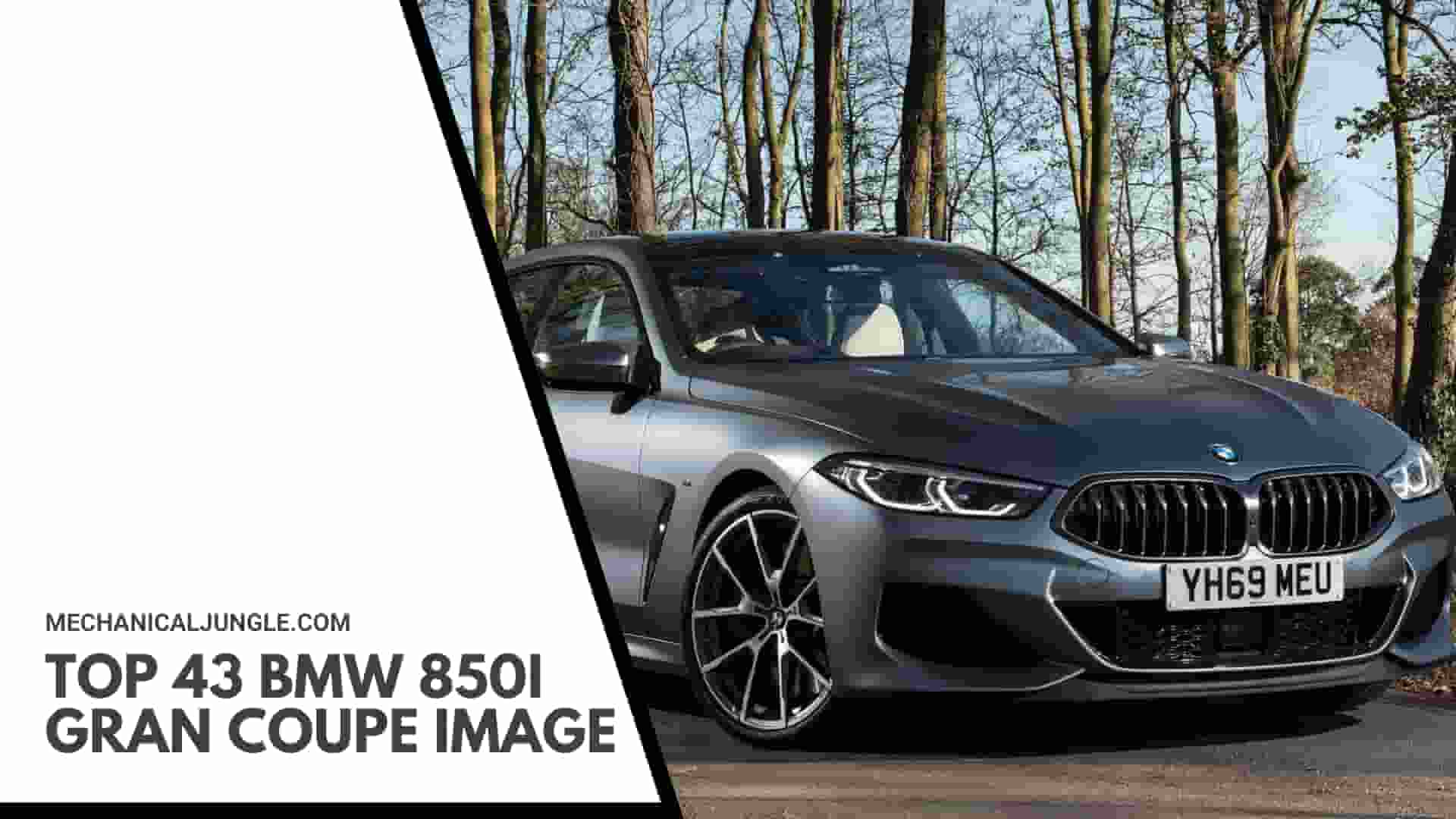 Top 43 BMW 850i Gran Coupe Image